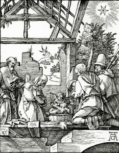 Küçük Tutkudan Doğuş, 1510 by Albrecht Dürer